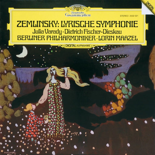Alexander Von Zemlinsky, Iulia Várady, Dietrich Fischer-Dieskau, Berliner Philharmoniker, Lorin Maazel – Lyrische Symphonie (LP, Vinyl Record Album)