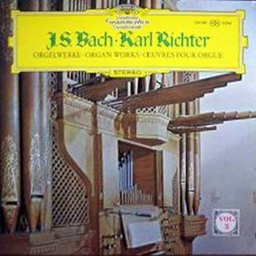 Johann Sebastian Bach, Karl Richter – Orgelwerke (Vol. 3) (LP, Vinyl Record Album)