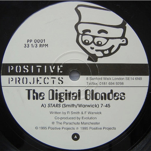 The Digital Blondes – Stars / Reborn & Bangin' (LP, Vinyl Record Album)