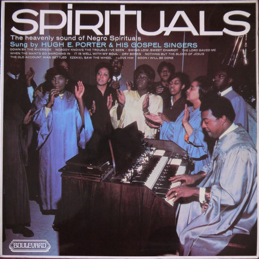 The Hugh E. Porter Gospel Singers – Spirituals (LP, Vinyl Record Album)