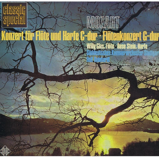 Wolfgang Amadeus Mozart, Willy Glas, Rose Stein, Süddeutsches Kammerorchester Stuttgart, Rolf Reinhardt – Konzert Für Flöte Und Harfe C-dur • Flötenkonzert G-dur (LP, Vinyl Record Album)
