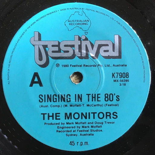 The Monitors – Singing In The 80's (LP, Vinyl Record Album)