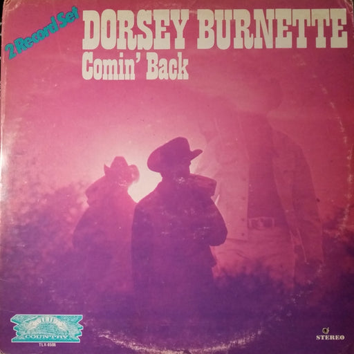 Comin' Back – Dorsey Burnette (LP, Vinyl Record Album)