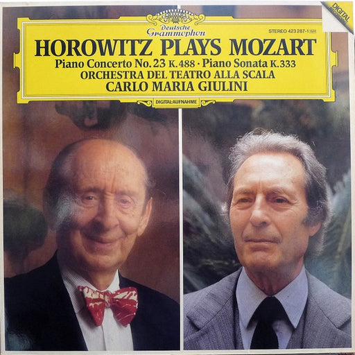 Vladimir Horowitz, Wolfgang Amadeus Mozart, Orchestra Del Teatro Alla Scala, Carlo Maria Giulini – Horowitz Plays Mozart (Piano Concerto No. 23 K. 488 • Piano Sonata K. 333) (LP, Vinyl Record Album)