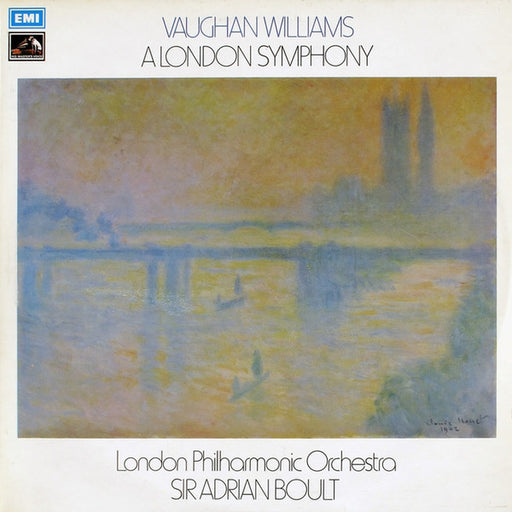 Ralph Vaughan Williams, The London Philharmonic Orchestra, Sir Adrian Boult – A London Symphony (LP, Vinyl Record Album)