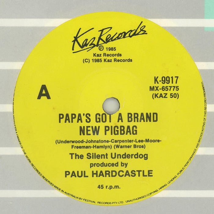 The Silent Underdog, Pigbag – Papa's Got A Brand New Pigbag (LP, Vinyl Record Album)