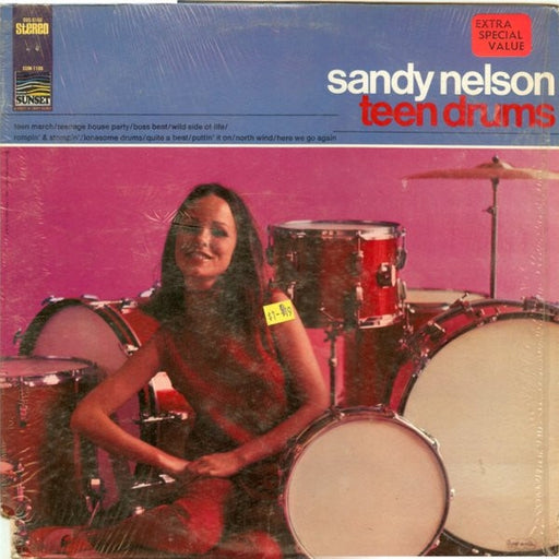 Sandy Nelson – Teen Drums (LP, Vinyl Record Album)