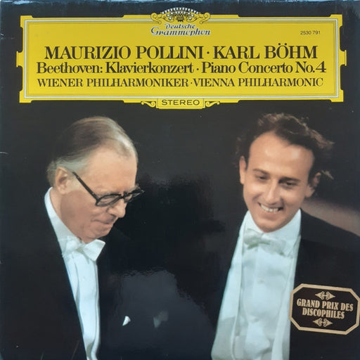 Maurizio Pollini, Karl Böhm, Ludwig van Beethoven, Wiener Philharmoniker, Wiener Philharmoniker – Klavierkonzert = Piano Concerto No.4 (LP, Vinyl Record Album)