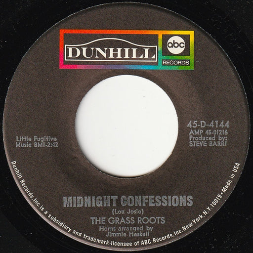 The Grass Roots – Midnight Confessions / Who Will You Be Tomorrow (LP, Vinyl Record Album)