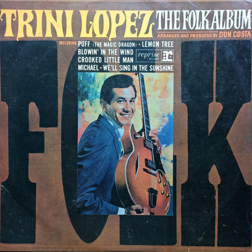 Trini Lopez – The Folk Album (LP, Vinyl Record Album)