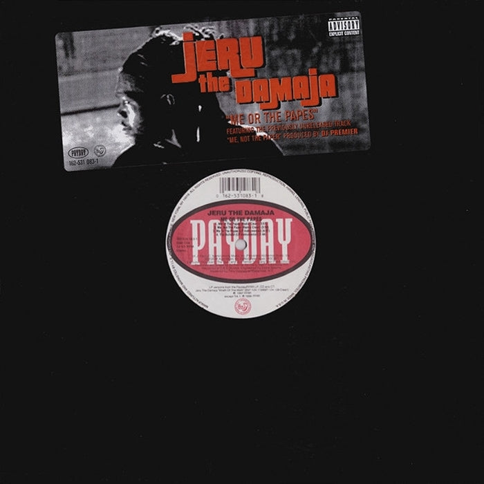 Jeru The Damaja – Me Or The Papes (LP, Vinyl Record Album)