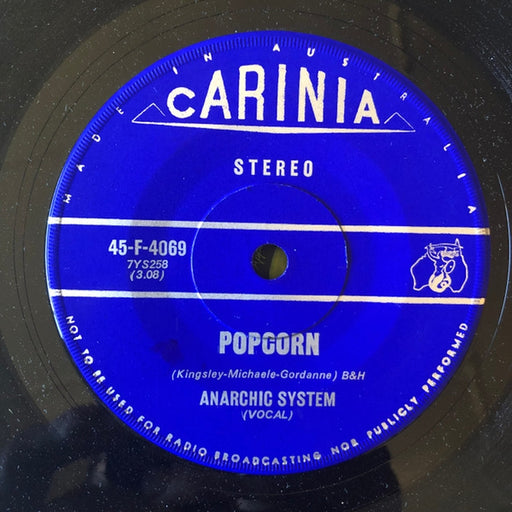Anarchic System – Pop Corn (LP, Vinyl Record Album)