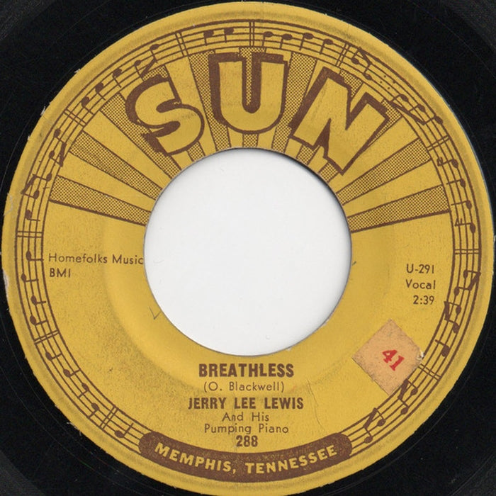 Jerry Lee Lewis – Breathless (LP, Vinyl Record Album)