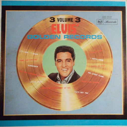 Elvis Presley – Elvis' Golden Records, Vol. 3 (LP, Vinyl Record Album)