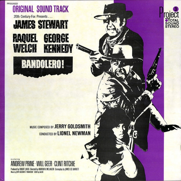 Jerry Goldsmith – Bandolero! (Original Soundtrack) (LP, Vinyl Record Album)
