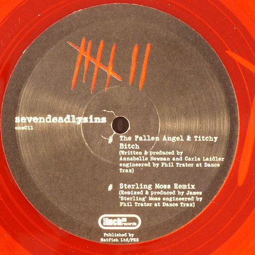 Fallen Angel, Titchy Bitch – Seven Deadly Sins (LP, Vinyl Record Album)