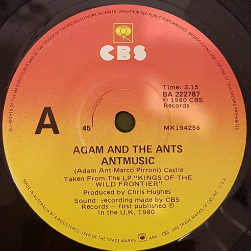 Adam And The Ants – Antmusic (LP, Vinyl Record Album)
