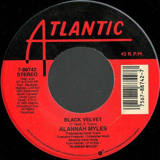 Alannah Myles – Black Velvet (LP, Vinyl Record Album)