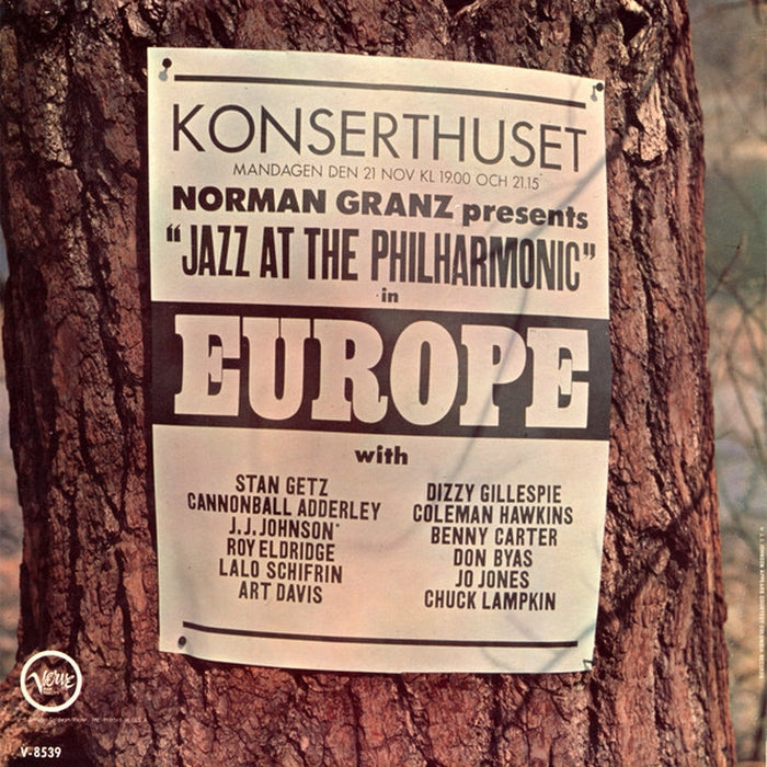 Various – Jazz At The Philharmonic In Europe (VG+/VG+)