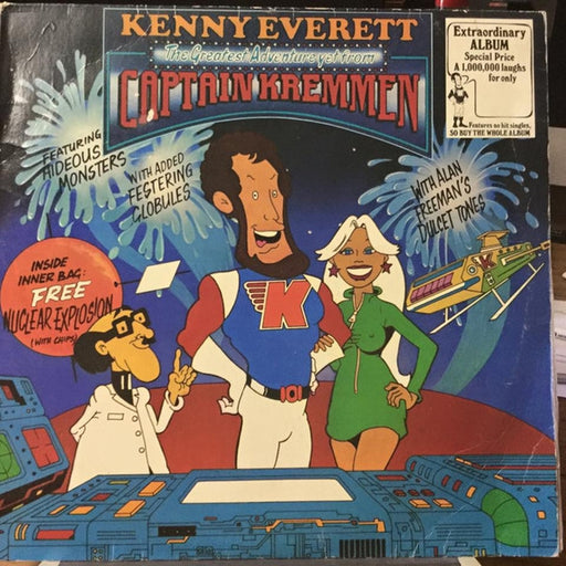 Kenny Everett – The Greatest Adventure Yet From Captain Kremmen (LP, Vinyl Record Album)