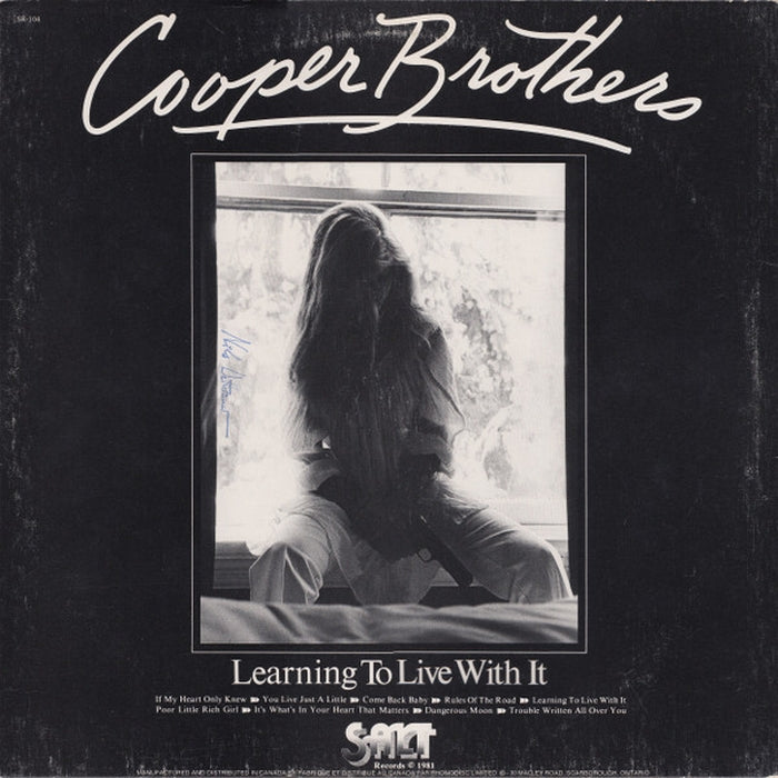 Cooper Brothers – Learning To Live With It (LP, Vinyl Record Album)