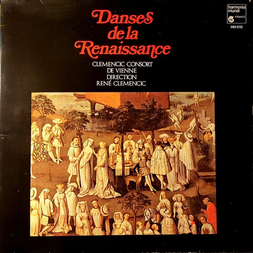 Clemencic Consort, René Clemencic – Danses De La Renaissance (LP, Vinyl Record Album)