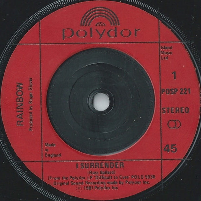 Rainbow – I Surrender (LP, Vinyl Record Album)