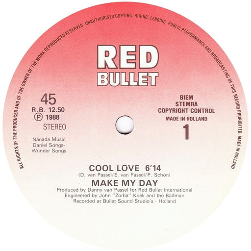 Make My Day – Cool Love (LP, Vinyl Record Album)