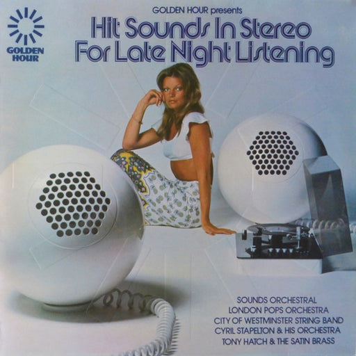 Various – Golden Hour Presents Hit Sounds In Stereo For Late Night Listening (LP, Vinyl Record Album)