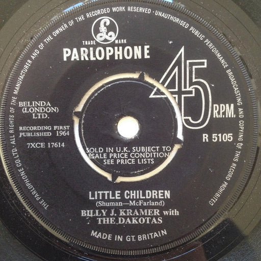 Billy J. Kramer & The Dakotas – Little Children (LP, Vinyl Record Album)