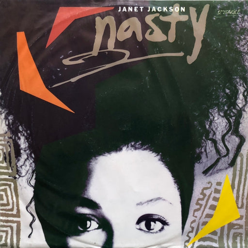 Janet Jackson – Nasty (LP, Vinyl Record Album)