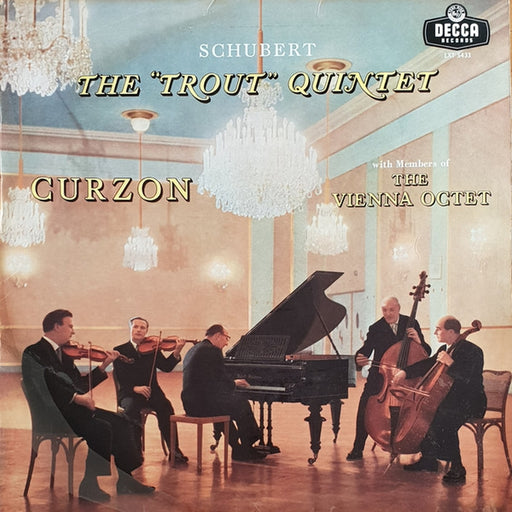 Franz Schubert, Clifford Curzon, Mitglieder Des Wiener Oktetts – The "Trout" Quintet (LP, Vinyl Record Album)
