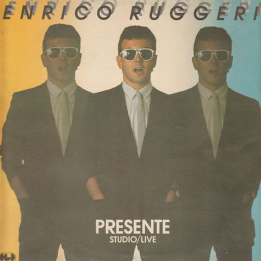 Presente - Studio / Live – Enrico Ruggeri (LP, Vinyl Record Album)