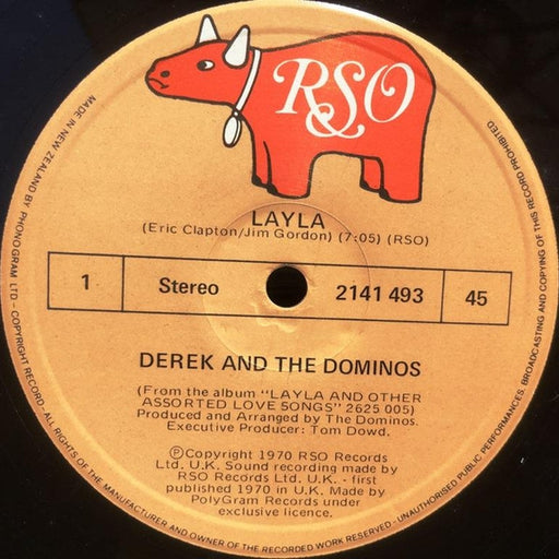 Derek & The Dominos, Eric Clapton – Layla / Wonderful Tonight (Live Version) (LP, Vinyl Record Album)