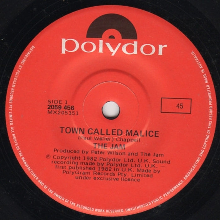 The Jam – Town Called Malice / Precious (LP, Vinyl Record Album)