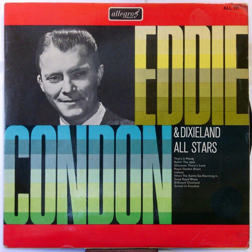 Eddie Condon – Eddie Condon Dixieland All-Stars (LP, Vinyl Record Album)