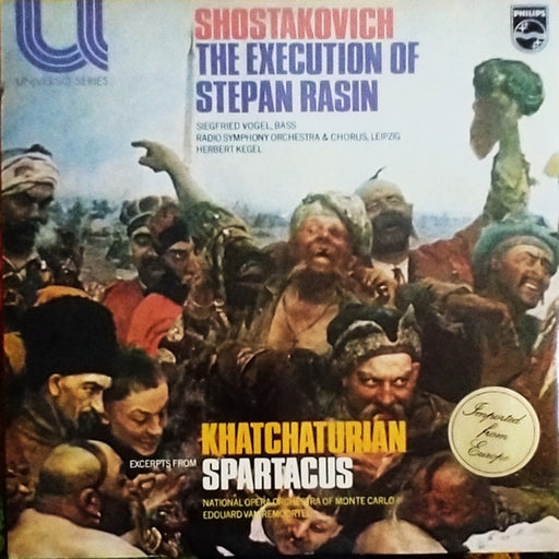 Dmitri Shostakovich, Aram Khatchaturian – The Execution Of Stepan Rasin / Excerpts From Spartacus (LP, Vinyl Record Album)