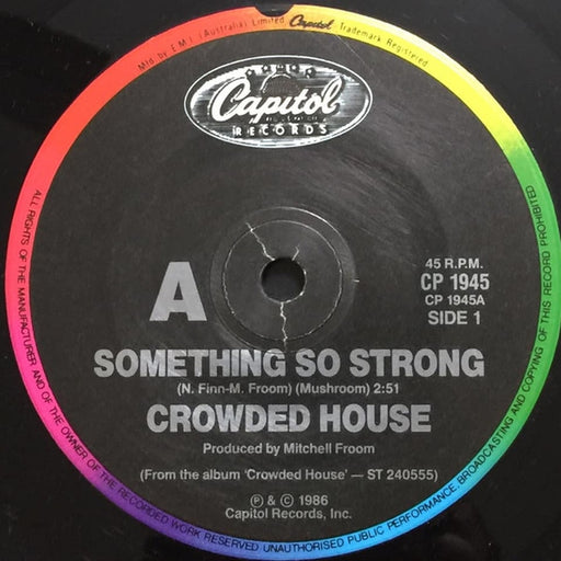 Crowded House – Something So Strong (LP, Vinyl Record Album)