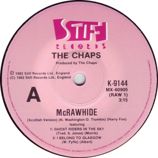 The Chaps – McRawhide (Scottish Version) (LP, Vinyl Record Album)