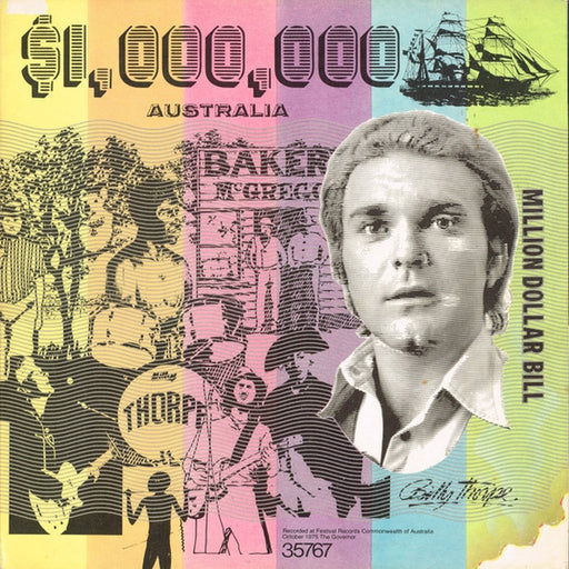 Billy Thorpe – Million Dollar Bill (LP, Vinyl Record Album)