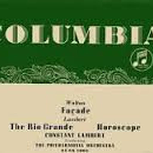 Sir William Walton, Constant Lambert, Philharmonia Orchestra – Walton-Facade: Lambert - Rio Grande & Horoscope (LP, Vinyl Record Album)