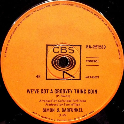 Simon & Garfunkel – We've Got A Groovey Thing Goin' / The Sounds Of Silence (LP, Vinyl Record Album)