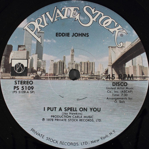 Eddie Johns – I Put A Spell On You / High In The Sky (LP, Vinyl Record Album)