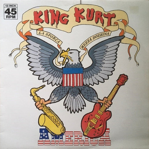 King Kurt – America (LP, Vinyl Record Album)