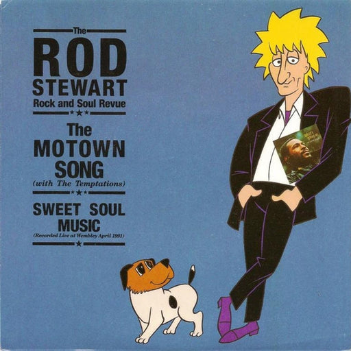 Rod Stewart, The Temptations – The Motown Song (LP, Vinyl Record Album)