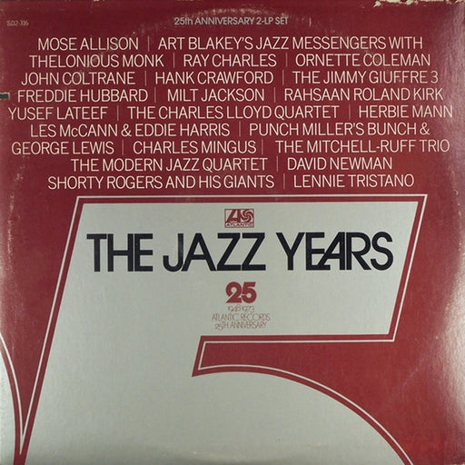 Various – The Jazz Years 25th Anniversary (LP, Vinyl Record Album)