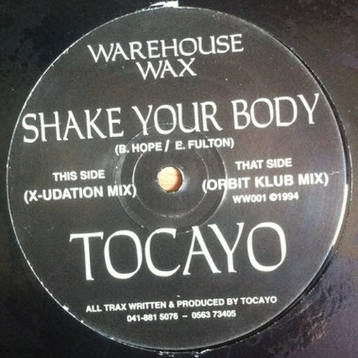 Tocayo – Shake Your Body (LP, Vinyl Record Album)