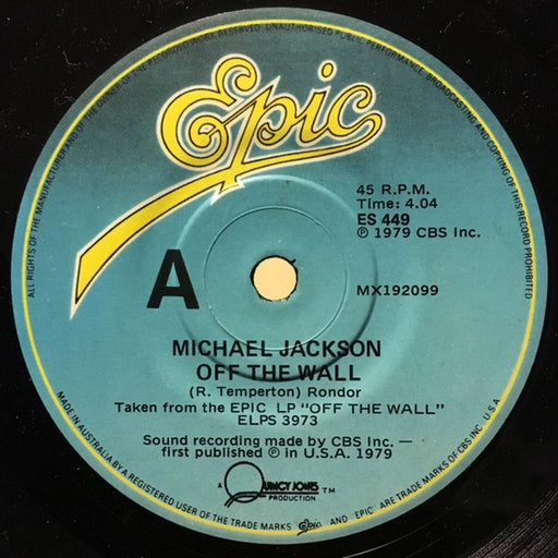Michael Jackson – Off The Wall (LP, Vinyl Record Album)