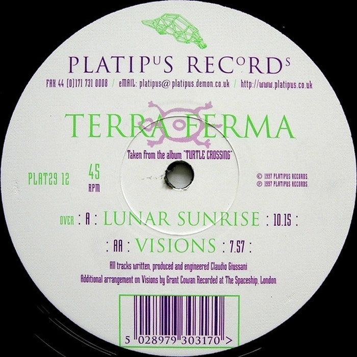 Terra Ferma – Lunar Sunrise / Visions (LP, Vinyl Record Album)