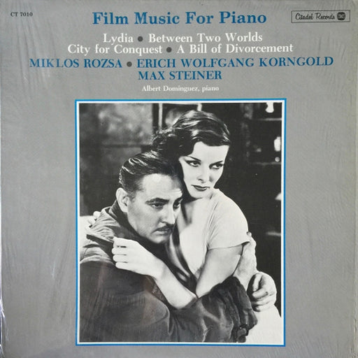 Albert Dominguez – Film Music For Piano (LP, Vinyl Record Album)